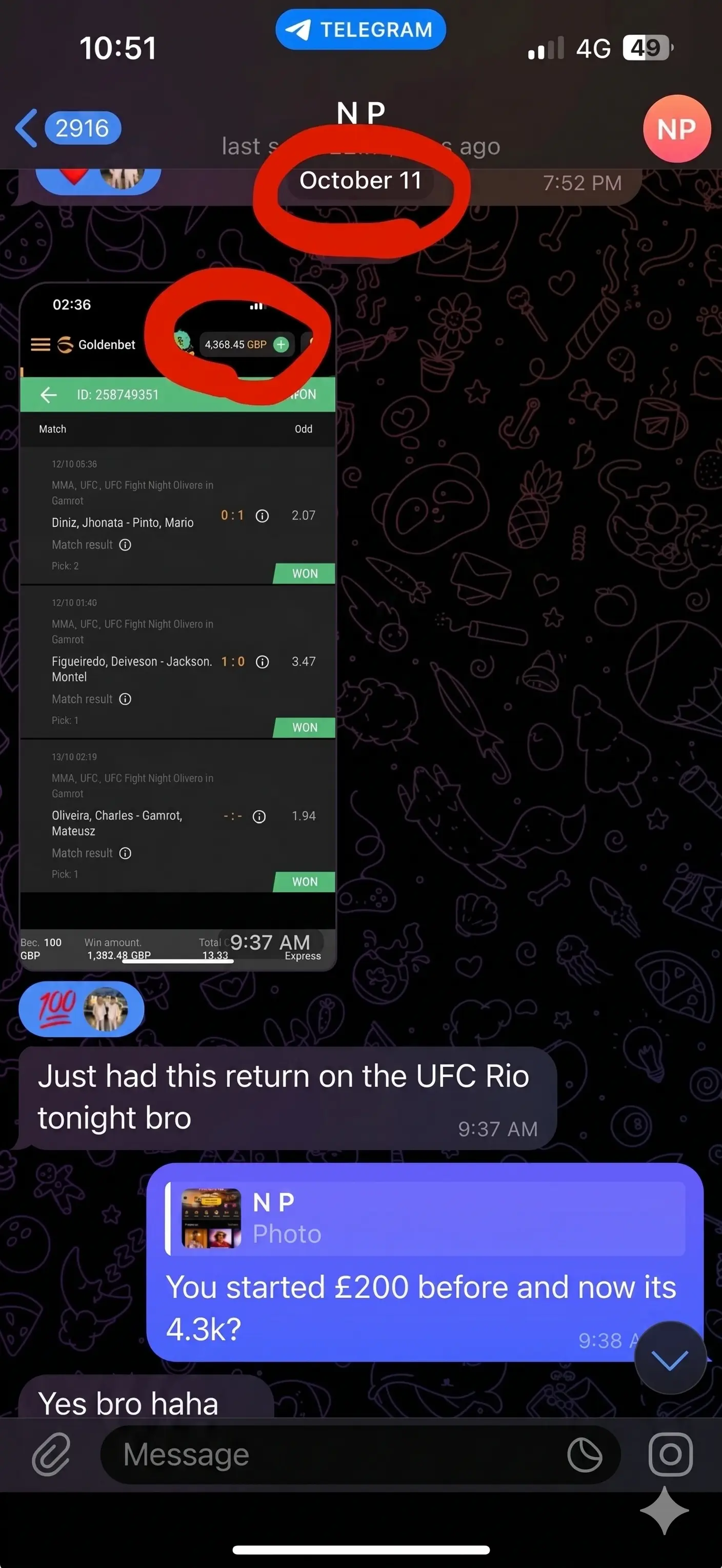Crazy UFC Slip Hit