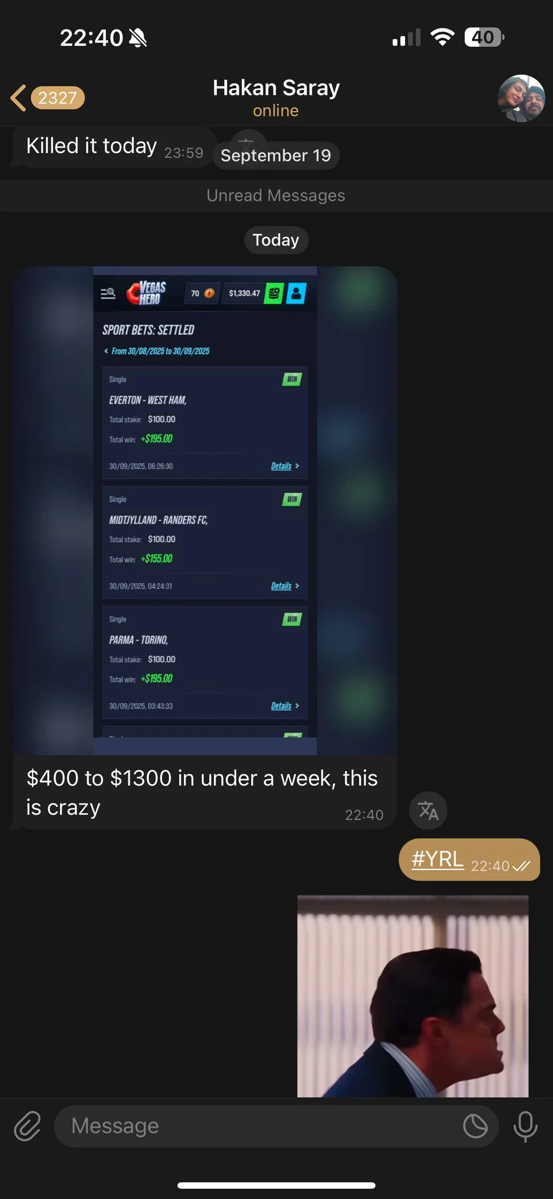 Massive Payout Alert